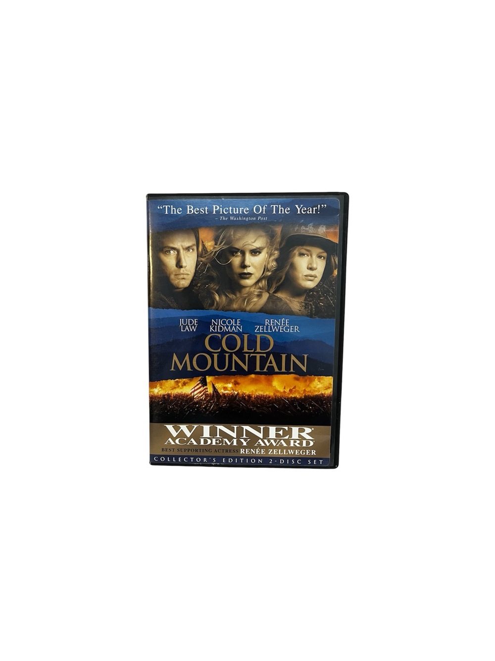 Cold Mountain (DVD, 2004, 2-Disc Set, Special Edition) W/ Insert Nichole Kidman
